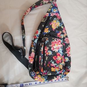 Vera Bradley Sling Backpack Pretty Posies
